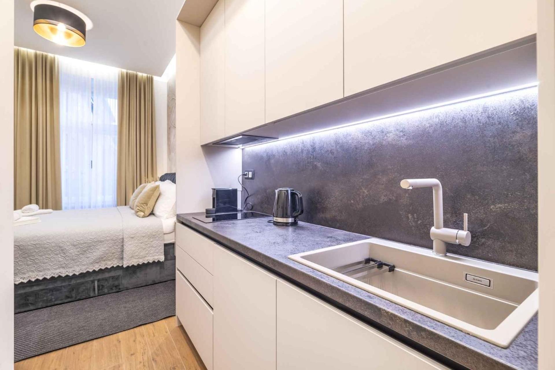Apartmán Boutique Apartments, 2nd Floor, No Elevator Záhřeb